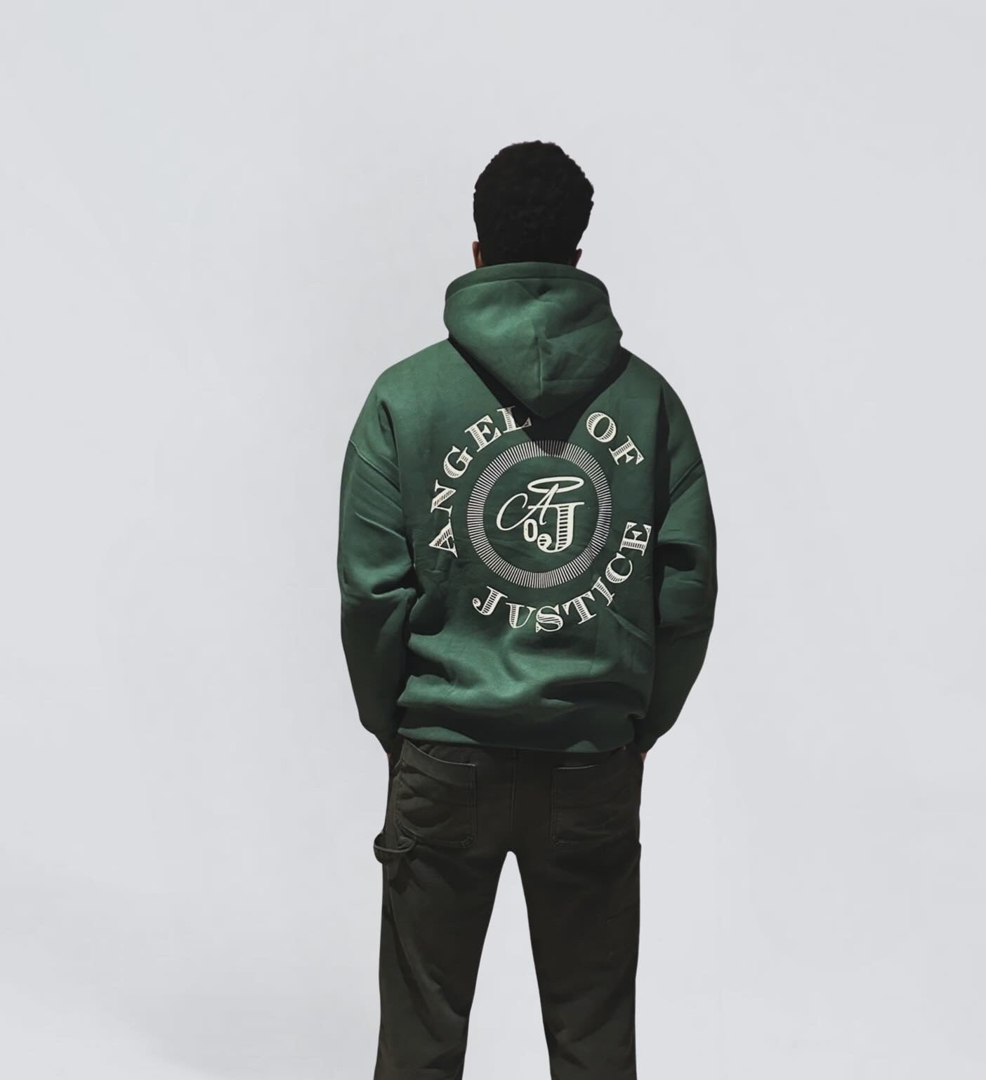 Circle AoJ Heavy Oversize Hoodie Green