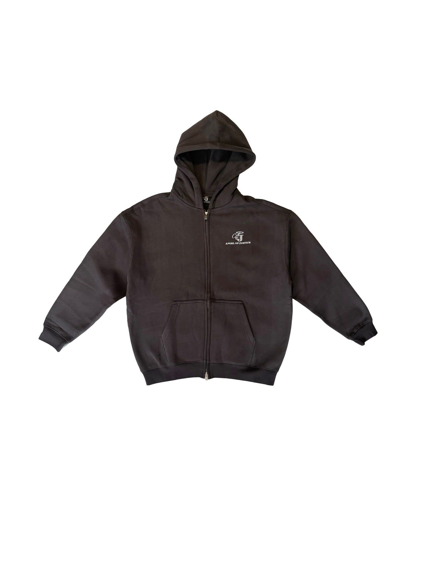 AoJ Zip Hoodie grey